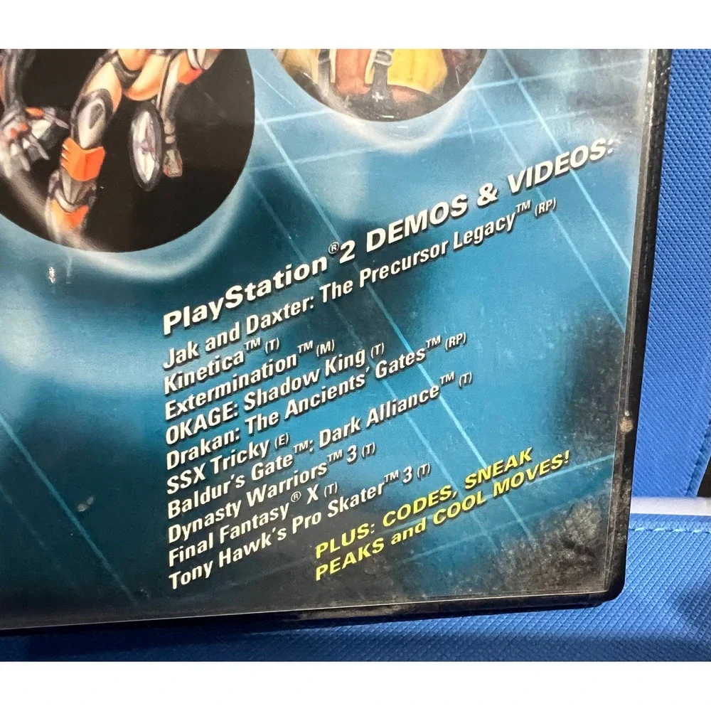 PlayStation Underground Jampack Winter 2001 PS2 Final Fantasy X Demo SCUS-97163